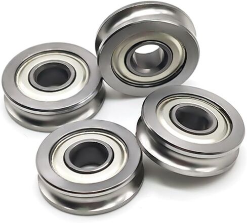 Extruder U Groove Guide U604 / 13 U604zz 604uu 604 U604 Bearing 4x13x4mm 10Pcs in Saudi Arabia