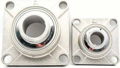 1PCS 304Stainless Steel Outer Spherical Bearing Square Base SUCF208 in Saudi Arabia
