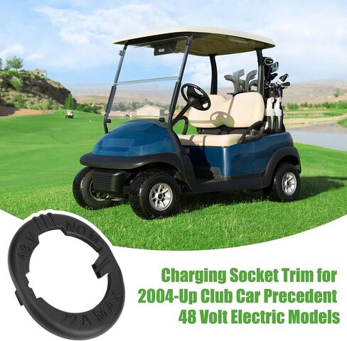 10L0L GOLF CART شحن المقبس المقطوعة FIT 48 VOLT CLUB CAR PRIPDENT 2004-UP-UP-UP ، OEM# 102516901 in Kuwait