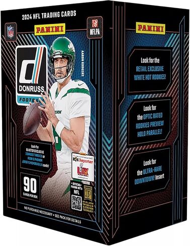 2024 Panini Donruss Football Trading Cards Blaster Box (Downtown Inserts)(Jayden Daniels) in Saudi Arabia