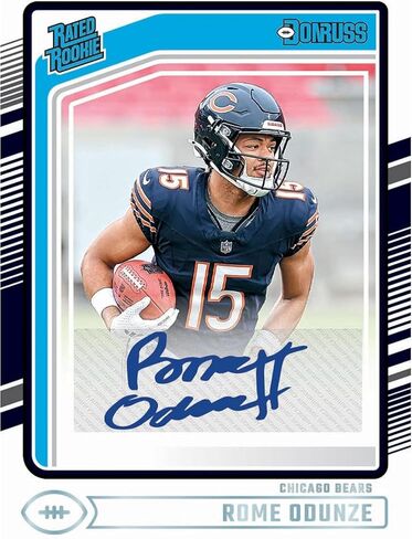 2024 Panini Donruss Football Trading Cards Blaster Box (Downtown Inserts)(Jayden Daniels) in Saudi Arabia