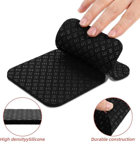 حصيرة وسادة المشي 6pcs منصات الحلوى المطحنة 4 "× 4" × 0.2 "معدات التمرين غير المنزلق على الوجهين. in Kuwait