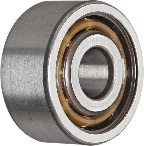 SKF 3202 ATN9 Double Row Ball Bearing, Converging Angle Design, ABEC 1 Precision, Open, Plastic Cage, Normal Clearance, 15mm Bore, 35mm OD, 5/8" Width, 18000 rpm Maximum Rotational Speed, 1530.0 pounds Static Load Capacity, 2520.00 pounds Dynamic Load Cap in Saudi Arabia