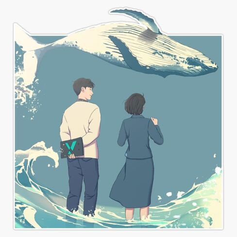 المحامي غير العادي وو ملصق عالي الدقة ملصق فينيل مقاوم للماء ملصق ملصق سيارة الكمبيوتر المحمولة ملصق ملصق الوفير 5 " in Saudi Arabia