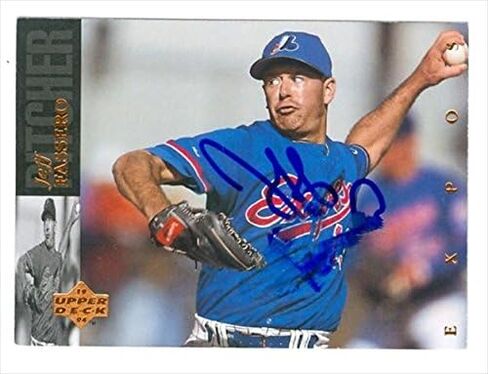 مستودع توقيعه 38396 Jeff Fassero Card Baseball Card Montreal Expos 1994 Upper Deck No. 192 in Saudi Arabia