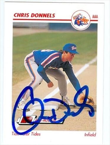 Warehouse 48381 Chris Donnels Card Baseball Card New York Mets Tidewater Tides 1991 Line Drive No .554 in Saudi Arabia