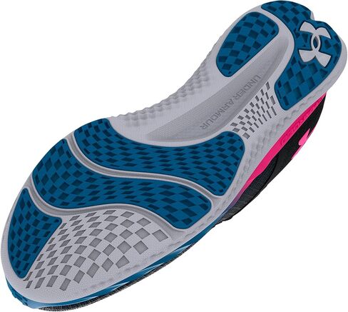 Under Armour Women's Charged Breeze Running Shoe, Black (002)/Electro Pink, 12 in Saudi Arabia