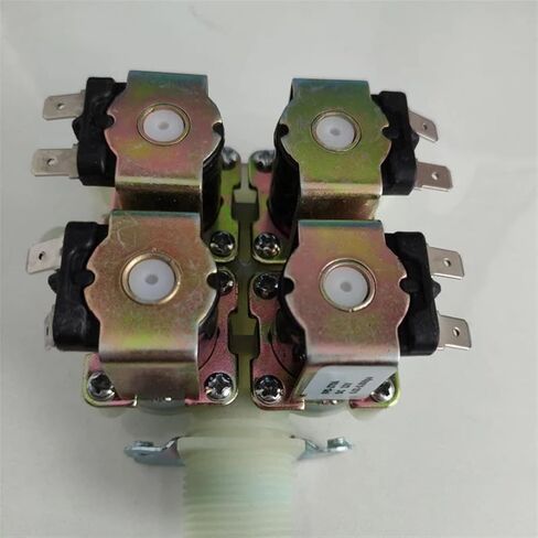 DN20 DC 12V G3/4" 1 in 4 Out Plastic Electromagnetic Valve Normally Closed Water Drain Valve Electric Water Inlet Solenoid in Saudi Arabia