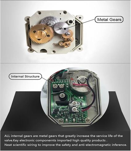 1/4'' Electric Water Valve No Manual Override Indicator Stainless Steel DN8 Motorized Valve On/Off 5 Sec for Water Treatment(Dn8 B/S/P Thread,DC5V-CR501) in Saudi Arabia