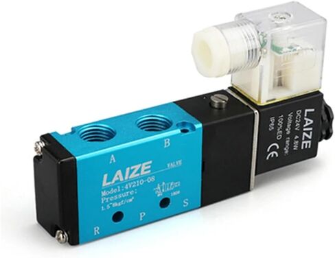 Solenoid Valve 2 Position 5 Way 4V210-08 Pneumatic Air Electrical Control 4V310-10 4V410-15(4M310-10 AC220) in Saudi Arabia