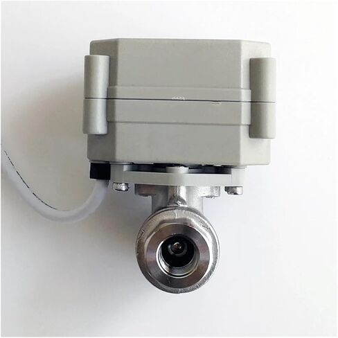 Fan Motor Control Valve AC/DC9V-24V 3 Wires TF8-S2-A Metal Gear 2 Port BSP/NPT 3/8'' Stainless Steel Electric Valve(Acdc9v-24v-cr303,DN10 NPT Thread) in Saudi Arabia