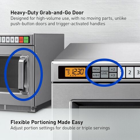 Panasonic NE-17521 NE 17521 فرن الميكروويف التجاري ، الفولاذ المقاوم للصدأ in Saudi Arabia