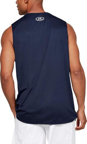 Under Armour Men's Locker 2.0 Sleeveless Shirt RED | Silver XL in Kuwait