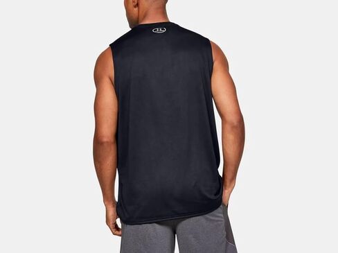 Under Armour Men's Locker 2.0 Sleeveless Shirt RED | Silver XL in Kuwait
