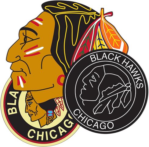 Desert Cactus Chicago Blackhawks Sticker NHL Team National Hockey League Vinyl Secal Laptop Botto Bottle Scrapbook (ورقة عتيقة) in Kuwait