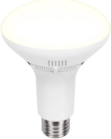 EcoSmart BR30 LED LED LID LIFT LID 65-90W مكافئ ، قابلة للضايق ، درجة حرارة لون قابلة للاختيار ، 6 عبوات in Saudi Arabia