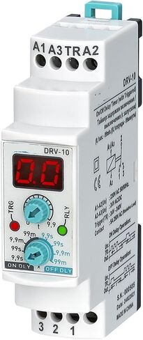 DRV-10 Multifunction Multifunction On/Off Delay Relay مع Trigger 1PCs (110VAC 24VAC-DC) in Saudi Arabia