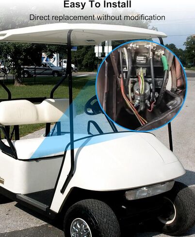 صندوق الأسلاك مربع الدواسة ملاءمة لـ Ezgo Electric PDS Golf Cart 2000-2022 ، استبدل 6811 BP-6811 25879G05 25879-G05 in Kuwait