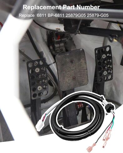 صندوق الأسلاك مربع الدواسة ملاءمة لـ Ezgo Electric PDS Golf Cart 2000-2022 ، استبدل 6811 BP-6811 25879G05 25879-G05 in Kuwait