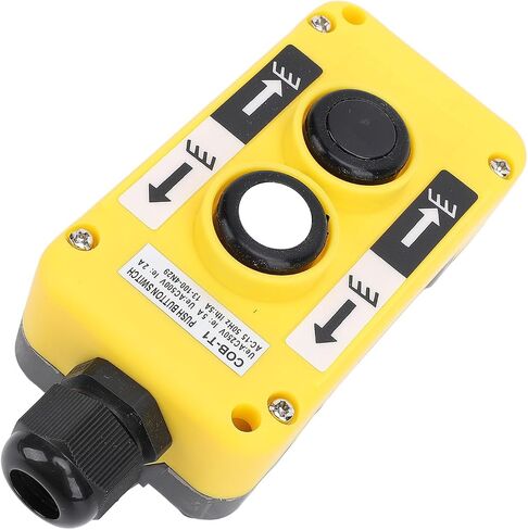Rainproof Electric Hoist Crane Pushbutton Switches COB-61 Crane Pendant Control Station for Industrial Controls AC250V 5A 500V 2A in Saudi Arabia