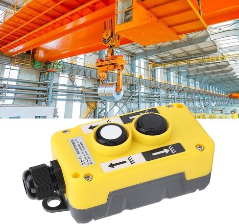 Rainproof Electric Hoist Crane Pushbutton Switches COB-61 Crane Pendant Control Station for Industrial Controls AC250V 5A 500V 2A in Saudi Arabia