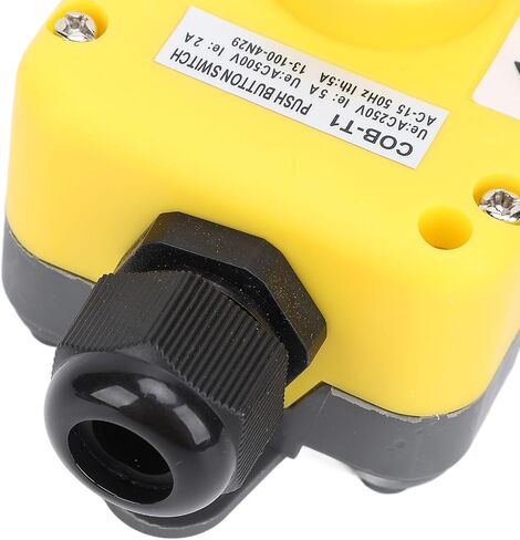 Rainproof Electric Hoist Crane Pushbutton Switches COB-61 Crane Pendant Control Station for Industrial Controls AC250V 5A 500V 2A in Saudi Arabia