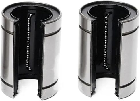 4/10pcs فتح محامل الحركة الخطية LM10UUOP LM12UUP LM13UUOP LM16UUP LM20UUOP (LM10UOP 10x19x29،10pcs) in Saudi Arabia