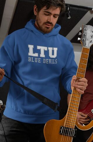 Createmytee LTU Lawrence Tech Blue Devils Block اثنين in Kuwait