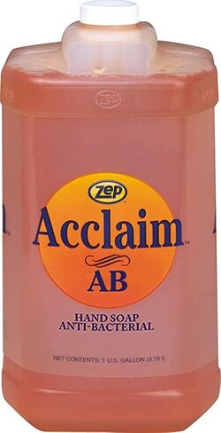 Zep Acclaim Liquid Antibacterial Liquid Hand Soap - 16.9 oz - 314916 (Case Of 12) - Perfect For Use In Offices, Businesses, Restaurants, And Homes in Saudi Arabia