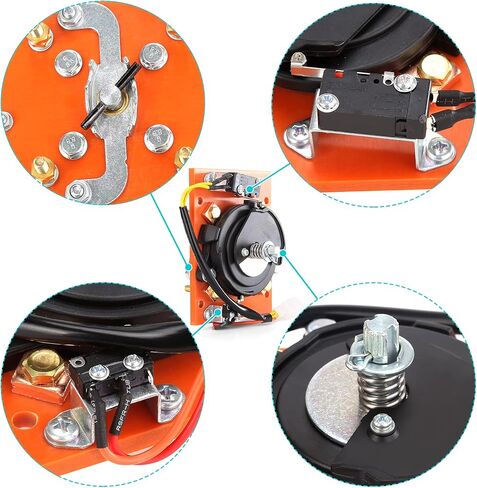 10L0L GOLF CART إلى الأمام وتجميع تبديل التحول العكسي لـ YAMAHA G8 G9 1993-1995 36V ELECTRY MODES OEM# JF3-82917-00 JF3-82917-01 in Kuwait