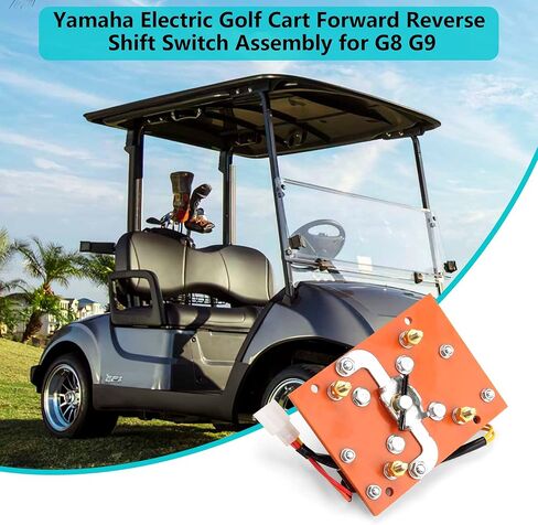 10L0L GOLF CART إلى الأمام وتجميع تبديل التحول العكسي لـ YAMAHA G8 G9 1993-1995 36V ELECTRY MODES OEM# JF3-82917-00 JF3-82917-01 in Kuwait