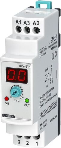 DRV-XX Digital On Delay Time Relay 1Pcs(110VAC,DRV-02 0-99sec.) in Saudi Arabia