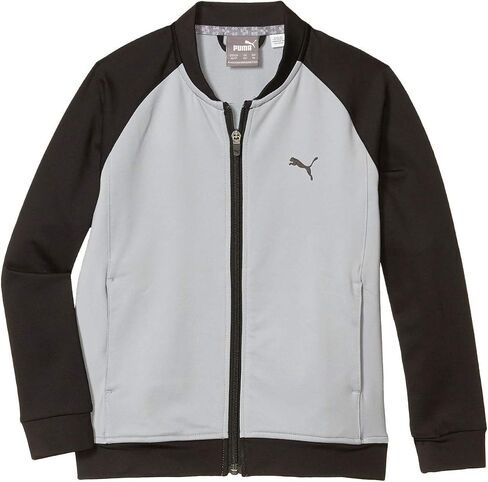 PUMA GOLF 2019 Boy's Full Zip Jacket, Quarry, x Small in Saudi Arabia