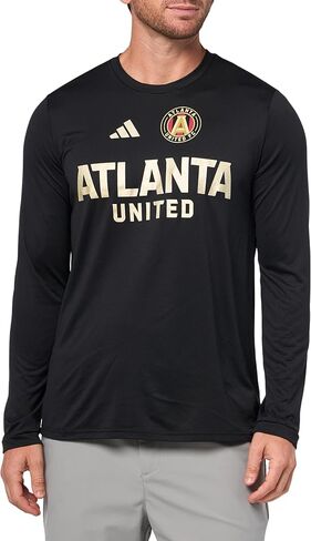 adidas Men's Atlanta United Fc Pre-Game Long Sleeve T-Shirt in Kuwait