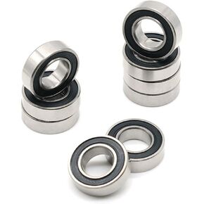 626RS 6x19x6mm Rubber Sealed 626-2RS Ball Bearings 626 RS / 2RS 10Pcs in Saudi Arabia