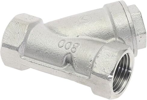 أنثى مضمّنة مصفاة مصفاة صفيحة 304 الفولاذ المقاوم للصدأ BSPT 1/2 "3/4" 1 "1-1/4" 1-1/2 "صمام (1") in Saudi Arabia