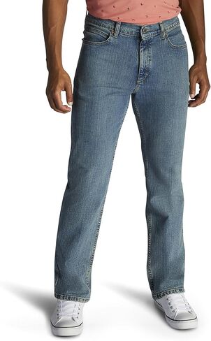 Lee Men's Relaxed Fit Straight Leg Jean, Larson, 32W x 32L in Saudi Arabia