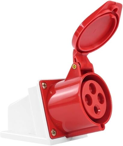 المكونات الصناعية الصلبة والمقبس 4 Core 32A الذكور والإناث لرسو الالتحام مقاوم للماء موصل الطيران المقاوم للانفجار 380V (موصل) in Kuwait