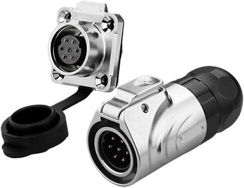 LP16 قابس الطيران والمقبس الجولة الدبوس الدبوس الدبوس الدبوس 7-core الإشارة الصناعية الموصل الصناعي (شفة الرسمية) in Kuwait