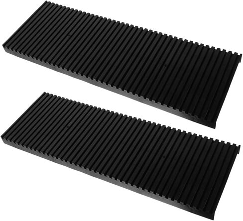 AmoSfun 2pcs PCB حامل ثنائي الفينيل متعدد الكلور حامل دائرة البلاستيك تخزين لوحة تخزين ESD حماية من أجل معالجة لوحة الدوائر الآمنة ومنظمة مساحة العمل الفعالة in Saudi Arabia