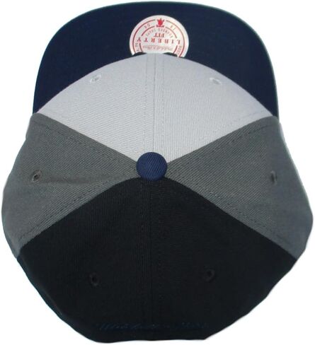Mitchell & Ness MLB Triple Play Liberty Snapback Capable Hat Cap - Gray/Team Colors in Saudi Arabia
