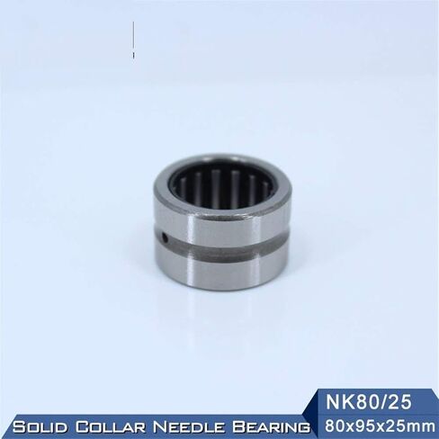 محامل أسطوانة الإبرة NK80/25 محامل أسطوانة الإبرة 80x95x25 مم محامل أسطوانة الإبرة الصلبة بدون محامل حلقة داخلية NK80/25 NK8025 in Saudi Arabia