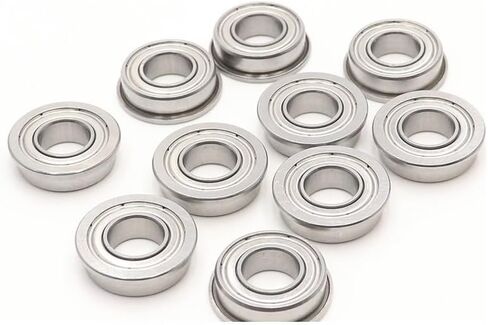 10PCS F6900ZZ P5 Miniature Flange Bearing 10x22x6mm High Speed Flanged Ball Bearings F6900 in Saudi Arabia