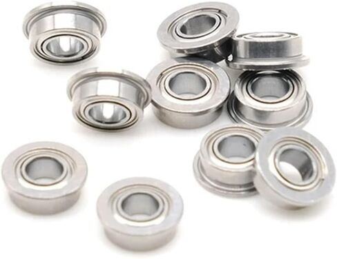 MF63ZZ 3x6x2.5mm Flange Bearings Deep Groove MF63Z MF63 10Pcs in Saudi Arabia