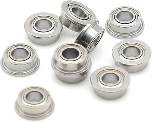 MF63ZZ 3x6x2.5mm Flange Bearings Deep Groove MF63Z MF63 10Pcs in Saudi Arabia