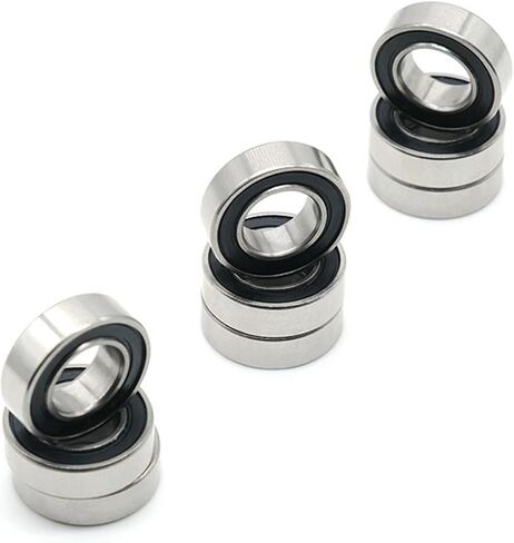 626RS 6x19x6mm Rubber Sealed 626-2RS Ball Bearings 626 RS / 2RS 10Pcs in Saudi Arabia