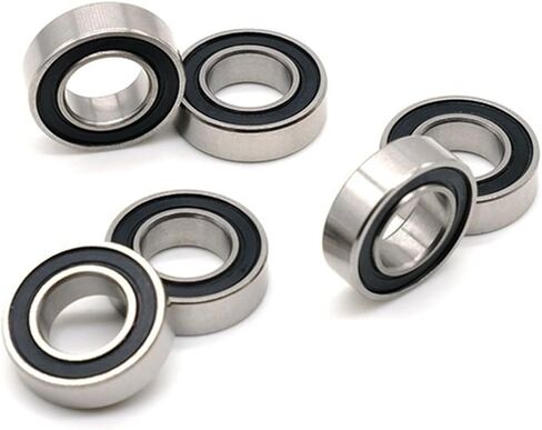 626RS 6x19x6mm Rubber Sealed 626-2RS Ball Bearings 626 RS / 2RS 10Pcs in Saudi Arabia