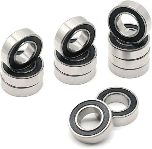 S607RS 7X19X6mm Hybrid Ceramic Rubber Sealed Deep Groove Ball Bearing 5Pcs in Saudi Arabia