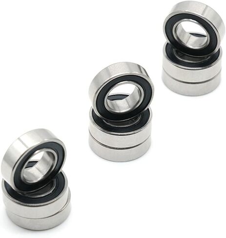 S607RS 7X19X6mm Hybrid Ceramic Rubber Sealed Deep Groove Ball Bearing 5Pcs in Saudi Arabia