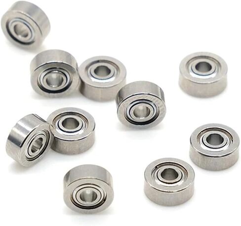 3x6x2.5mm SMR63ZZ Stainless Steel Hybrid Ceramic Balls Bearing 10Pcs in Saudi Arabia